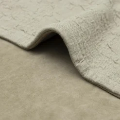 Couverture en polaire Soft Waves Olive Green (75 x 100 cm)