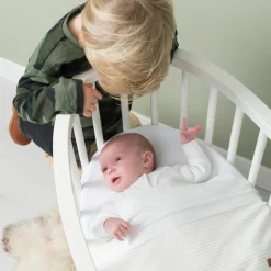 Couverture en teddy Sense blanche (70 x 95 cm)