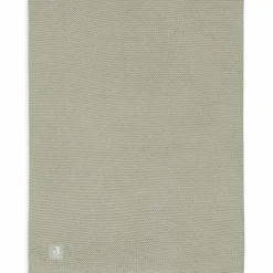 Couverture en tricot Basic Knit Olive Green (75 x 100 cm)
