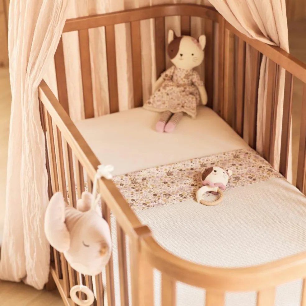 Couverture en tricot Basic Knit Oatmeal (75 x 100 cm)