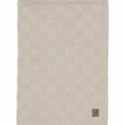 Couverture en tricot Box Knit Warm Sand (100 x 150 cm)