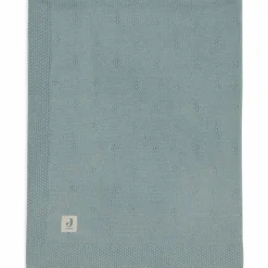 Couverture en tricot Cosy Knit Sea Green (75 x 100 cm)