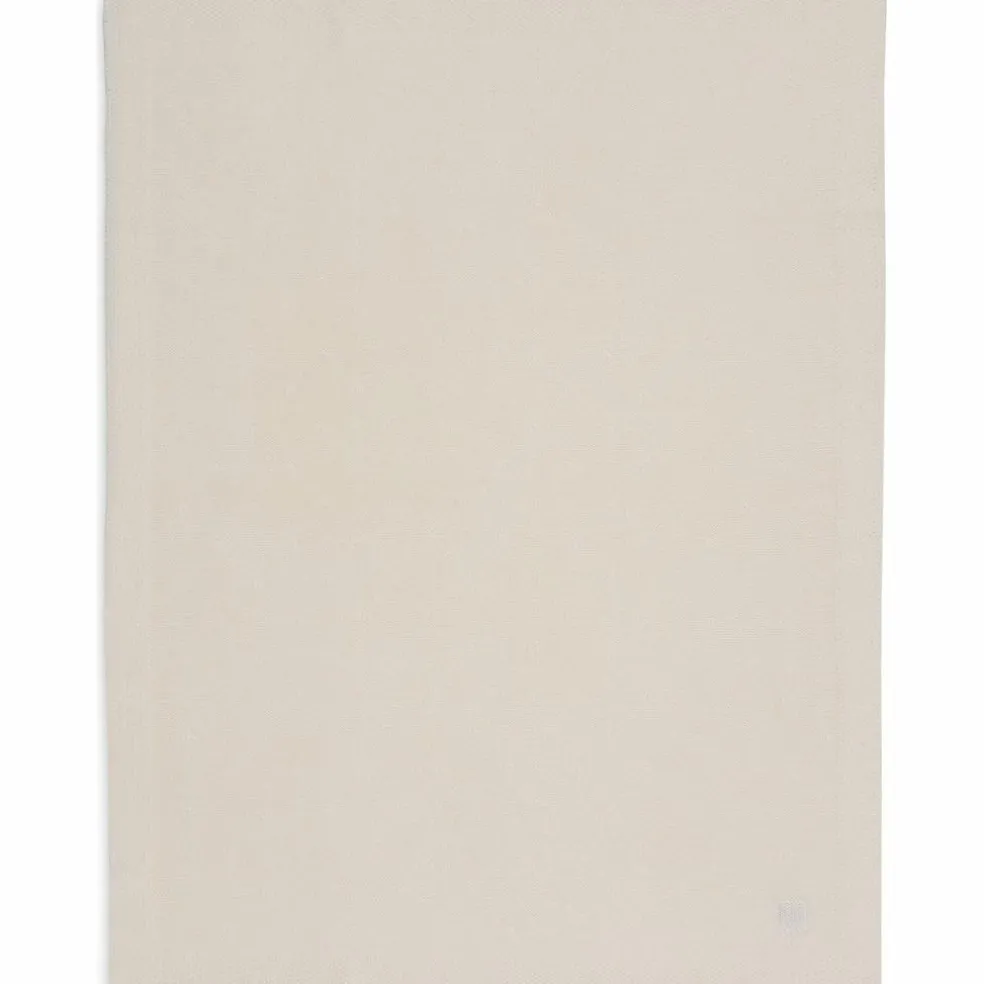 Couverture en tricot Cosy Knit Ivory (75 x 100 cm)