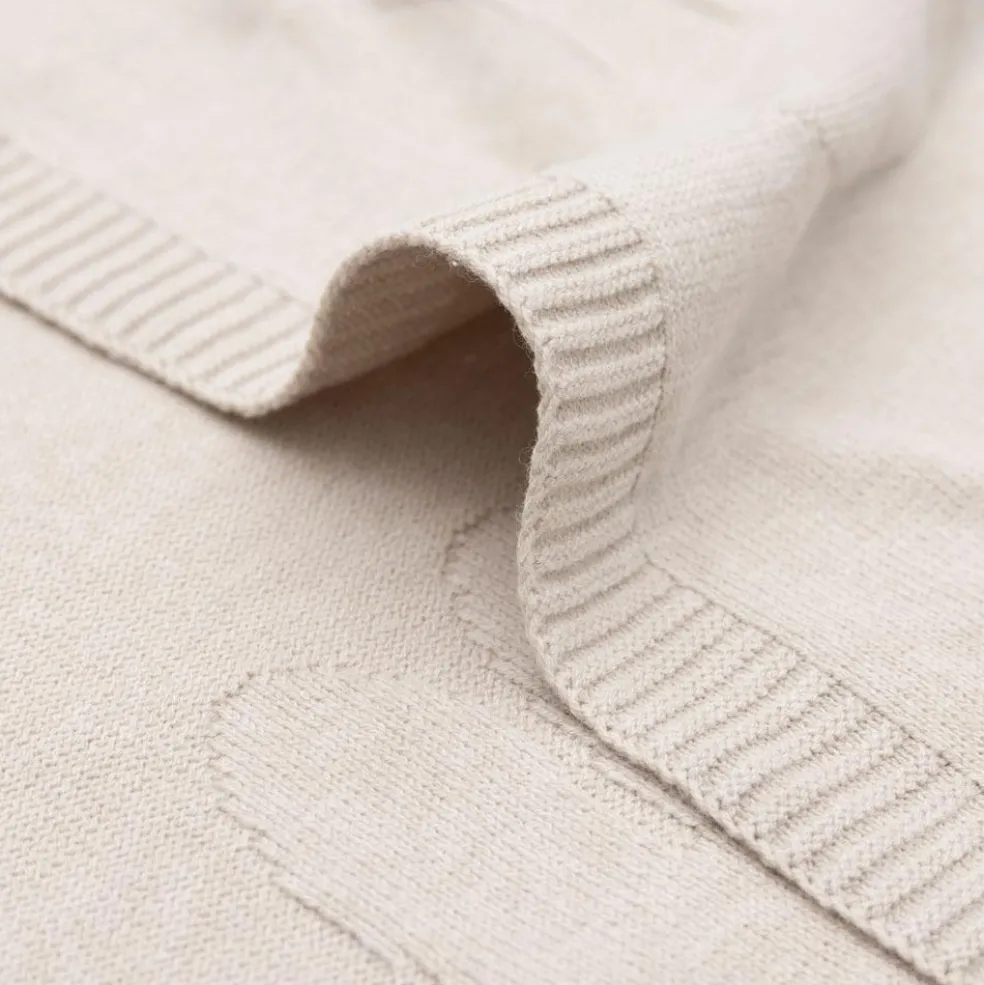 Couverture en tricot Miffy Nougat (100 x 150 cm)