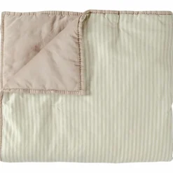 Couverture matelassée Faro Rayé Tilleul (100 x 140 cm)