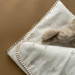 Couverture matelassée l'Envolée Ambre (75 x 100 cm)