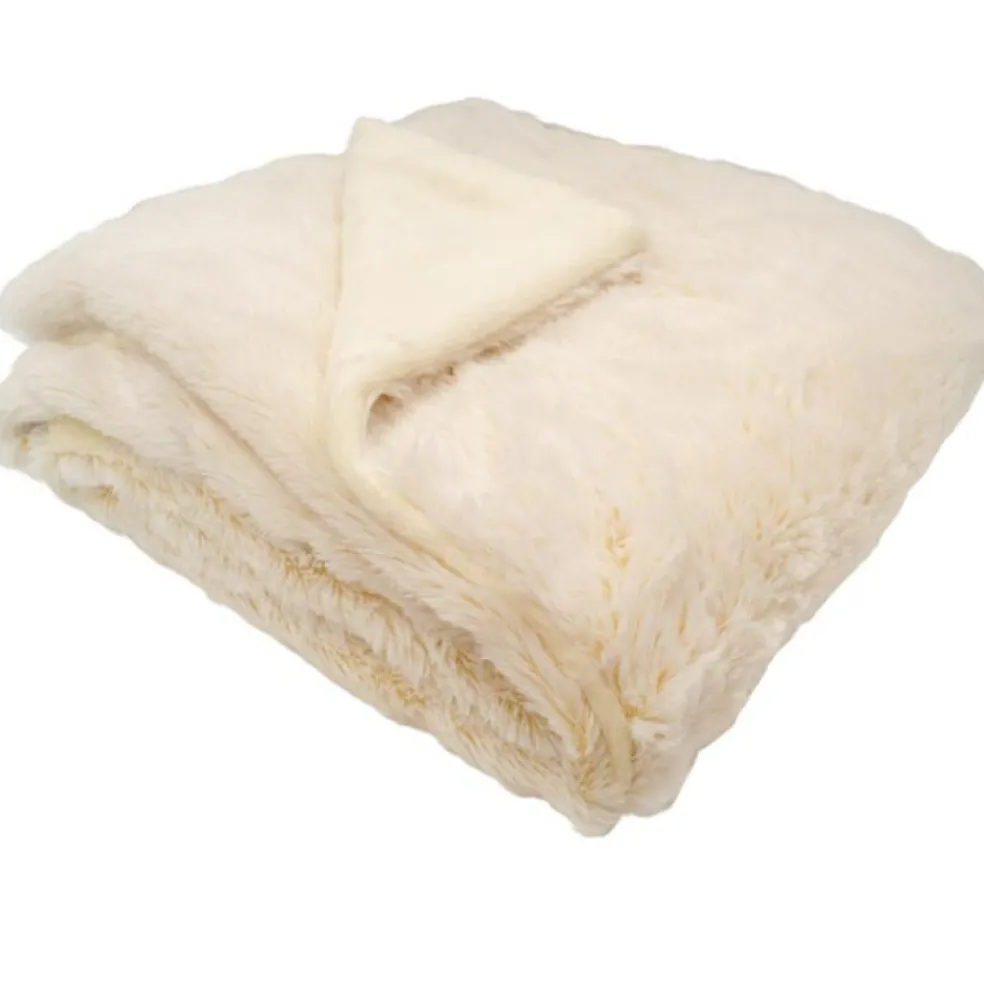 Couverture Microdoux Snow crème (75 x 100 cm)