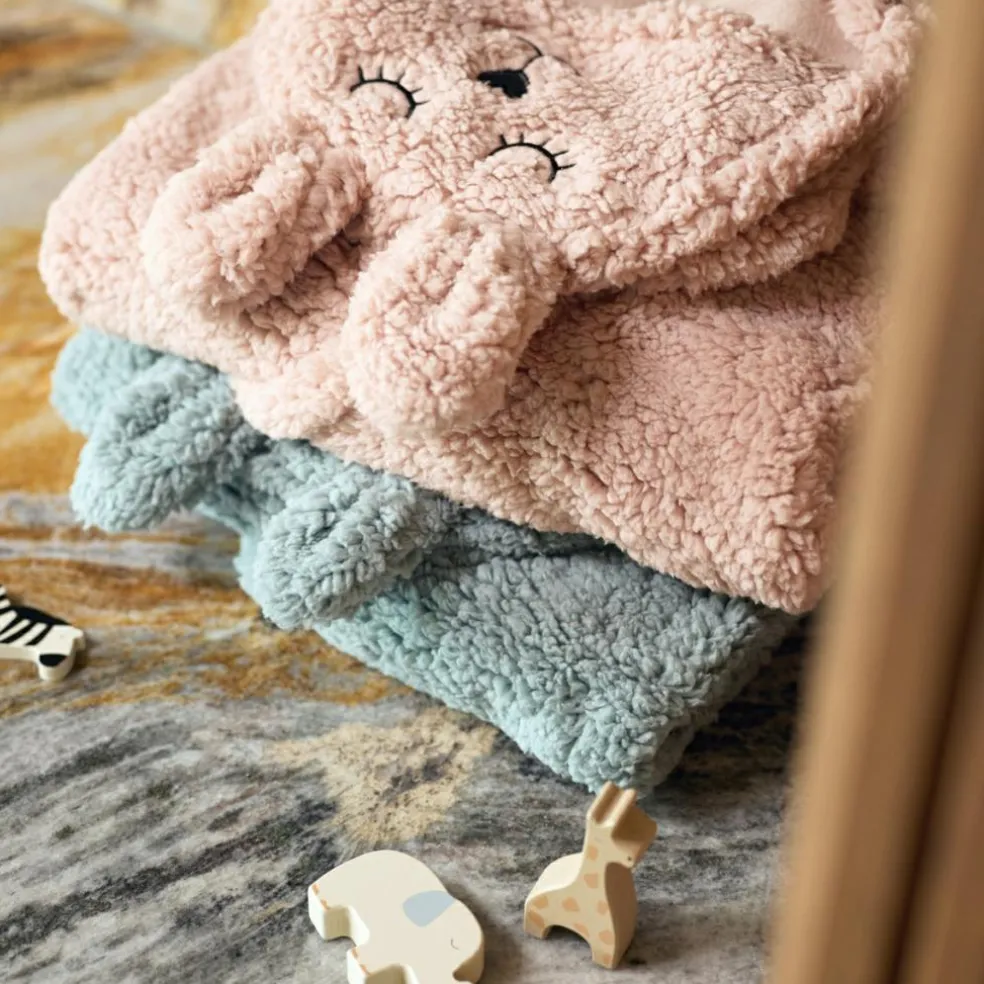 Couverture nomade Bunny Wild Rose