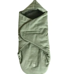 Couverture nomade CALLIE CORD mineral green