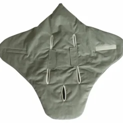 Couverture nomade CALLIE CORD mineral green