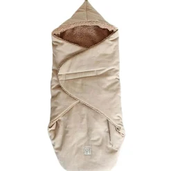 Couverture nomade CALLIE CORD sand shell