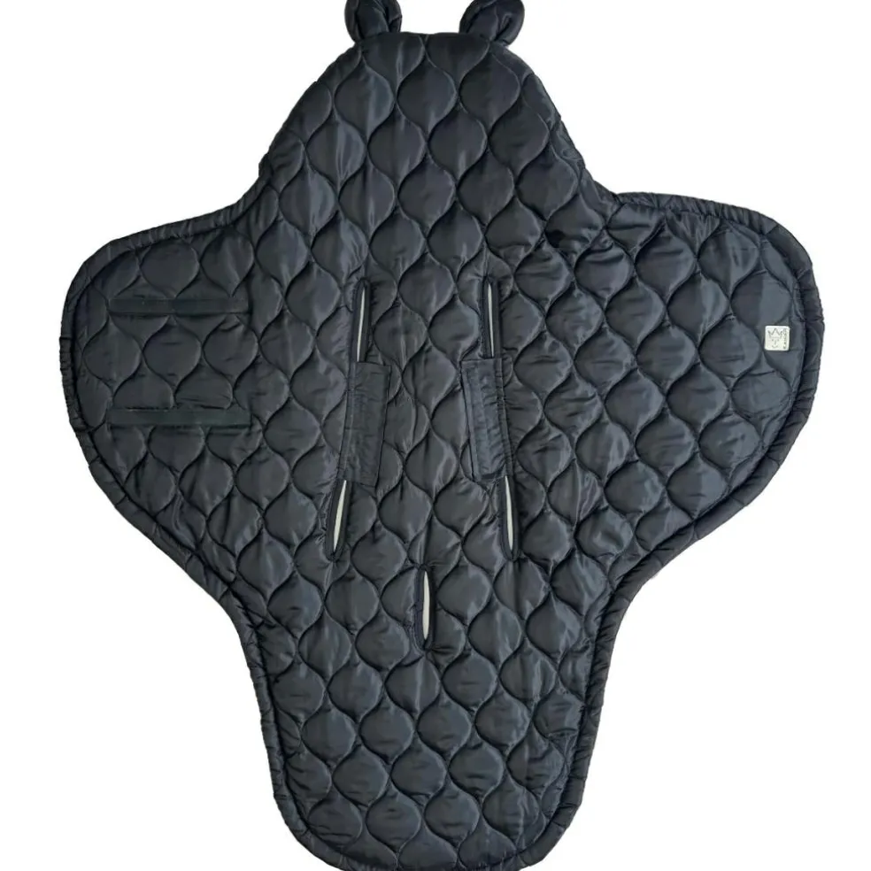 Couverture nomade pour bébé Recy black-light brown