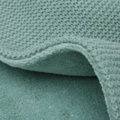 Couverture polaire Basic Knit Forest Green (75 x 100 cm)