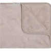 Couverture polaire Cozy Vieux rose (65 x 75 cm)