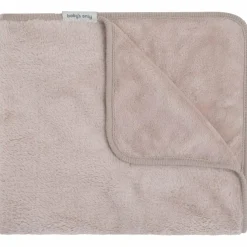 Couverture polaire Cozy Vieux rose (65 x 75 cm)