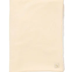 Couverture polaire et gaze coton Vanille (75 x 100 cm)