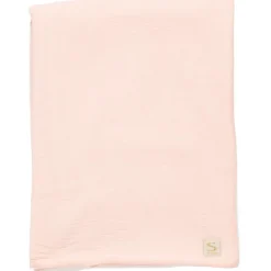 Couverture polaire et gaze de coton Pétale (75 x 100 cm)