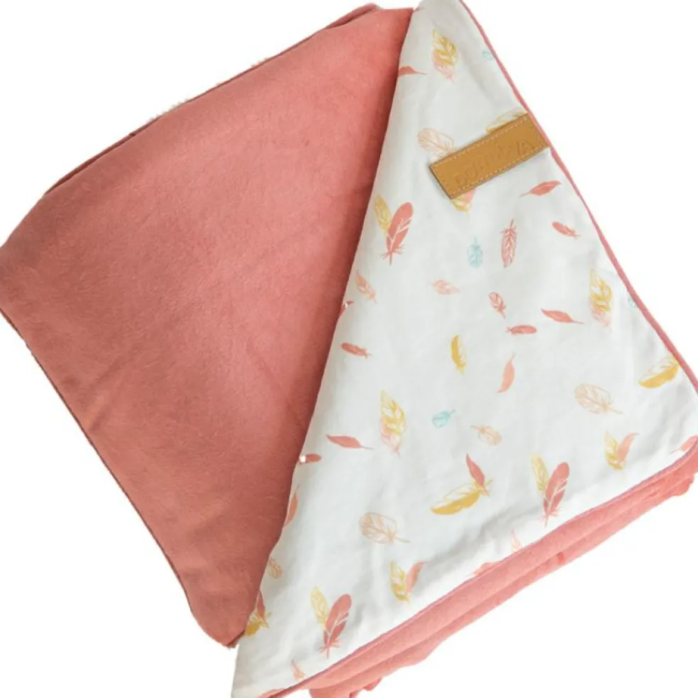 Couverture réversible chaude Happy (75 x 100 cm)