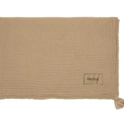 Couverture Sesame en mousseline de coton bio Wabi-Sabi (65x100 cm)