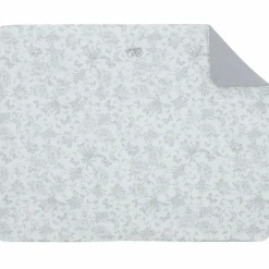 Couverture Toile de Jouy gris