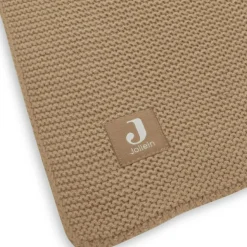 Couverture tricotée Basic Knit Biscuit (75 x 100 cm)
