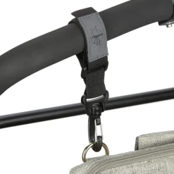 Crochets attache poussette noir