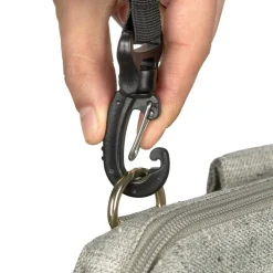 Crochets attache poussette noir