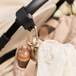 Crochets pour poussette Noir