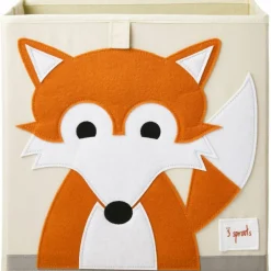 Cube de rangement en tissu Renard