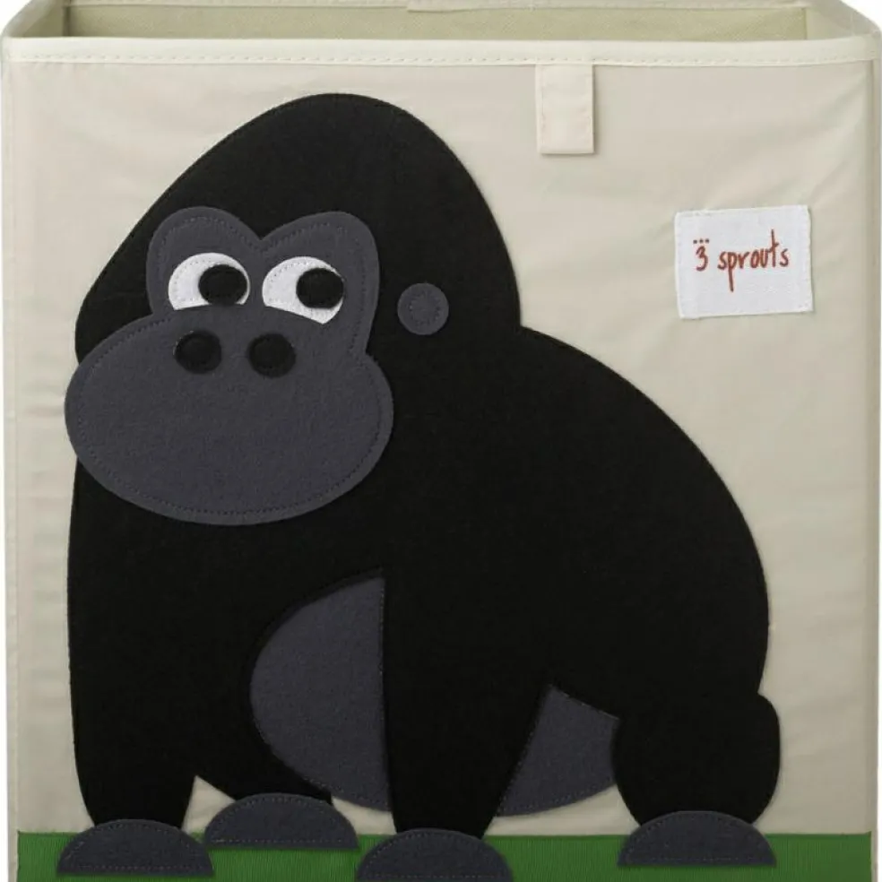 Cube de rangement en tissu Gorille