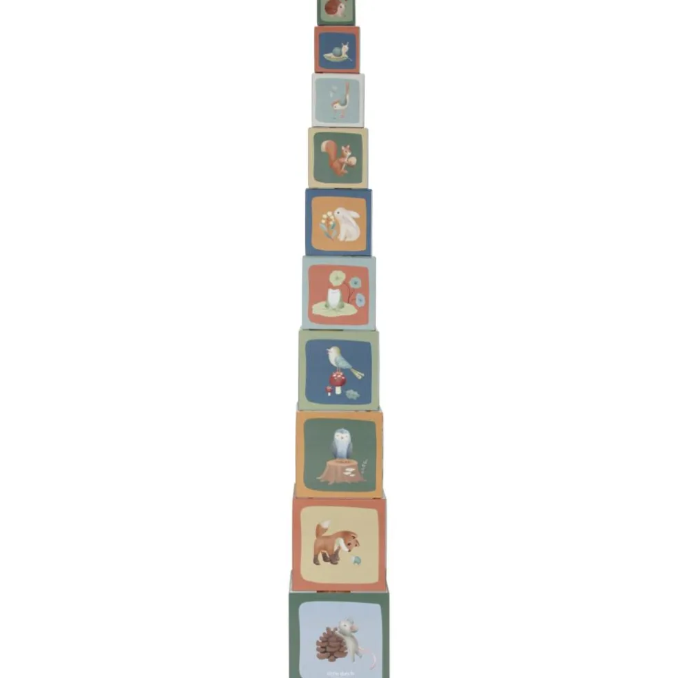 Cubes à empiler en carton FSC Forest Friends