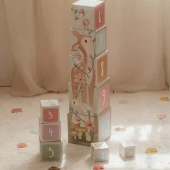 Cubes à empiler en carton FSC Fairy Garden