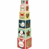 Cubes empilables baby forest (6 cubes)