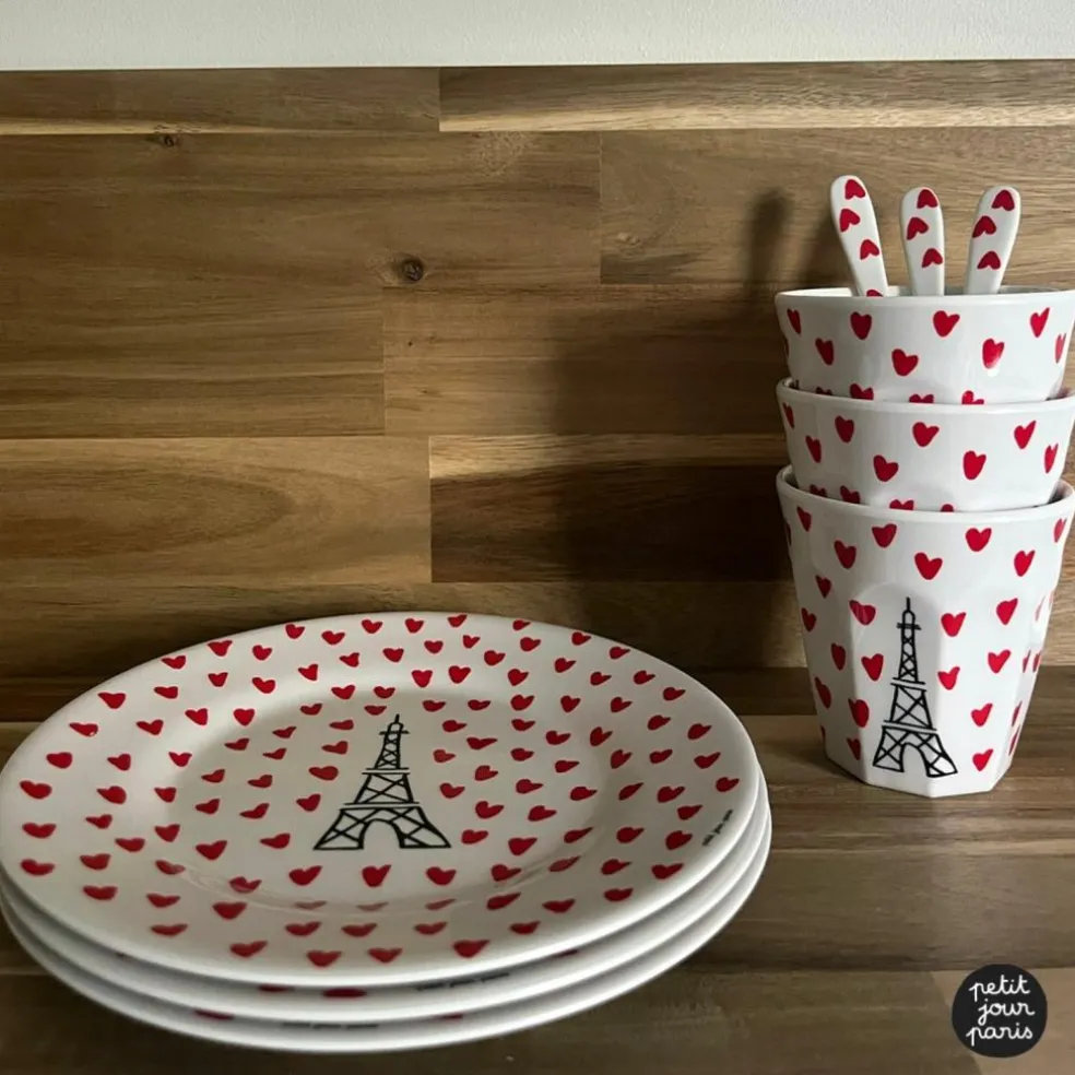 Cuillère paris picto cœurs