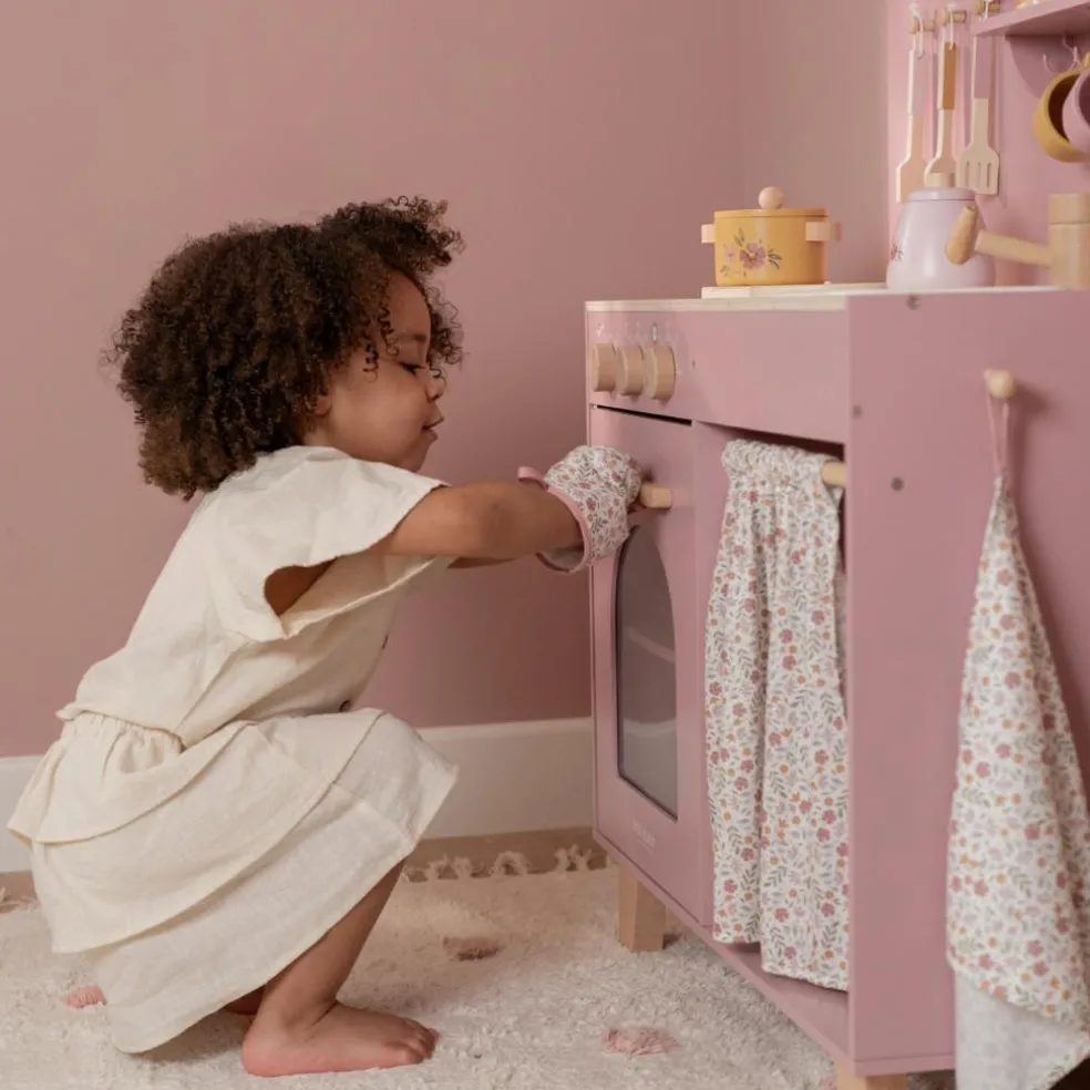 Cuisine en bois Rose