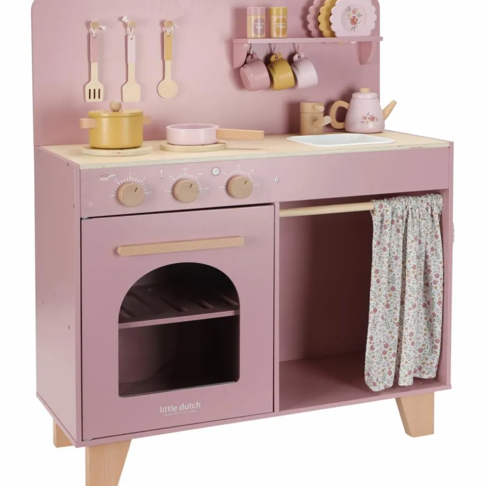 Cuisine en bois Rose