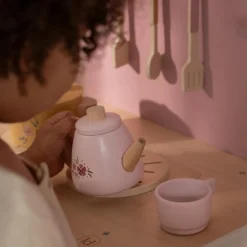 Cuisine en bois Rose