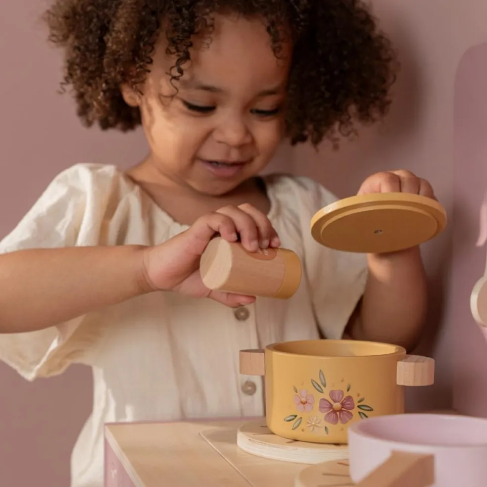 Cuisine en bois Rose