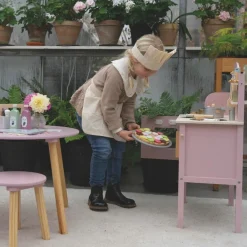 Cuisinière en bois rose