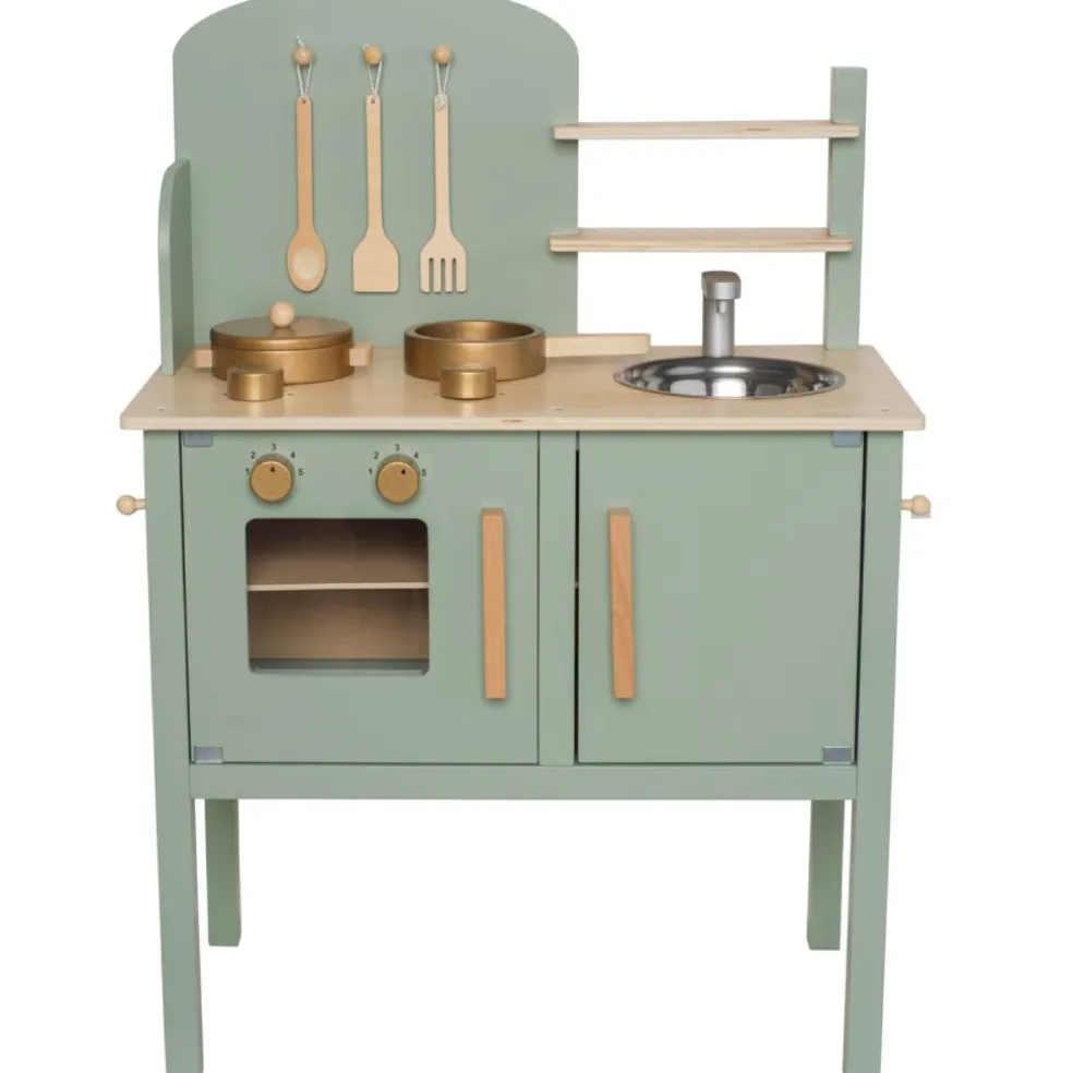 Cuisinière en bois Verte