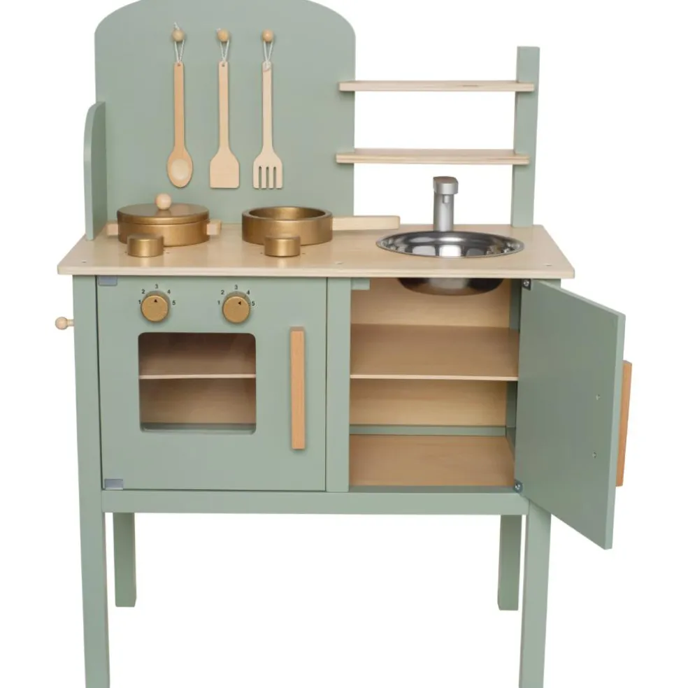 Cuisinière en bois Verte