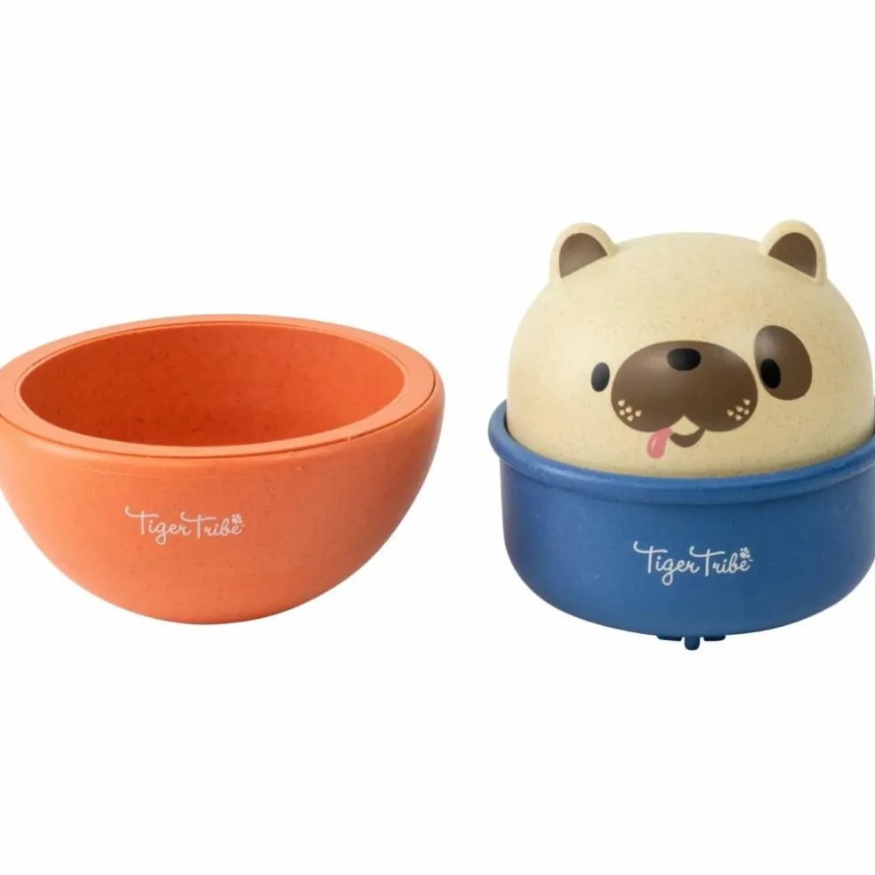 Culbuto et animal à friction chien