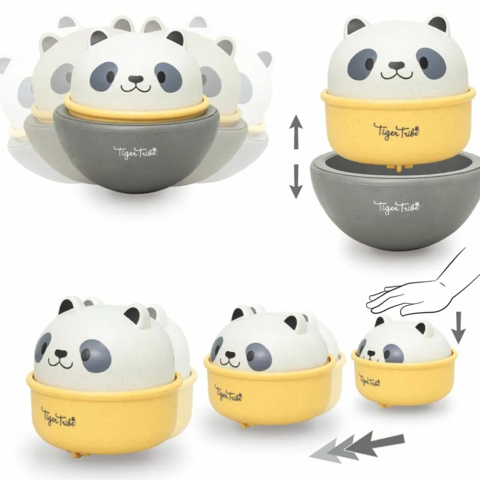 Culbuto et animal à friction panda