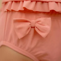 Culotte de bain à volants Sunny Flowers Rouge (1-2 ans)