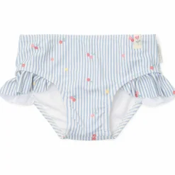 Culotte de bain à volants Sunny Flowers Blue (6-12 mois)