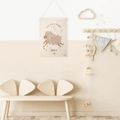 Décoration murale zodiaque Bélier (40 x 50 cm)