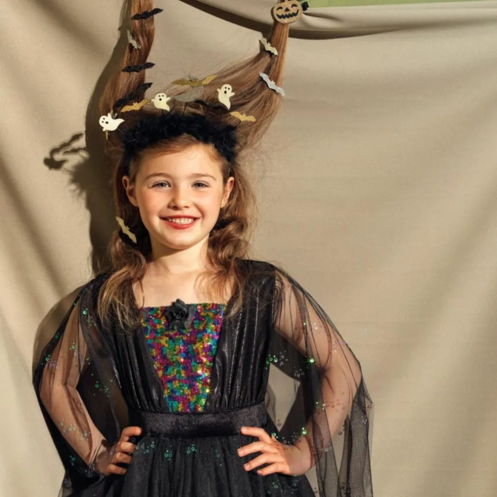 Déguisement Agatha avec leds lumineuses (5-7 ans)