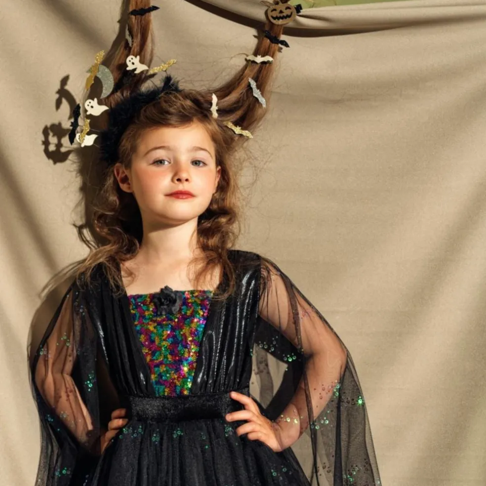 Déguisement Agatha avec leds lumineuses (5-7 ans)