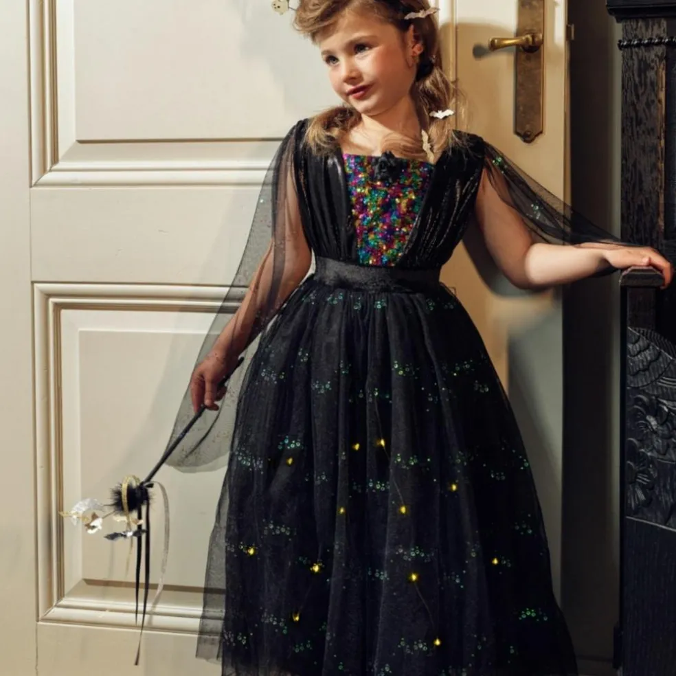 Déguisement Agatha avec leds lumineuses (5-7 ans)