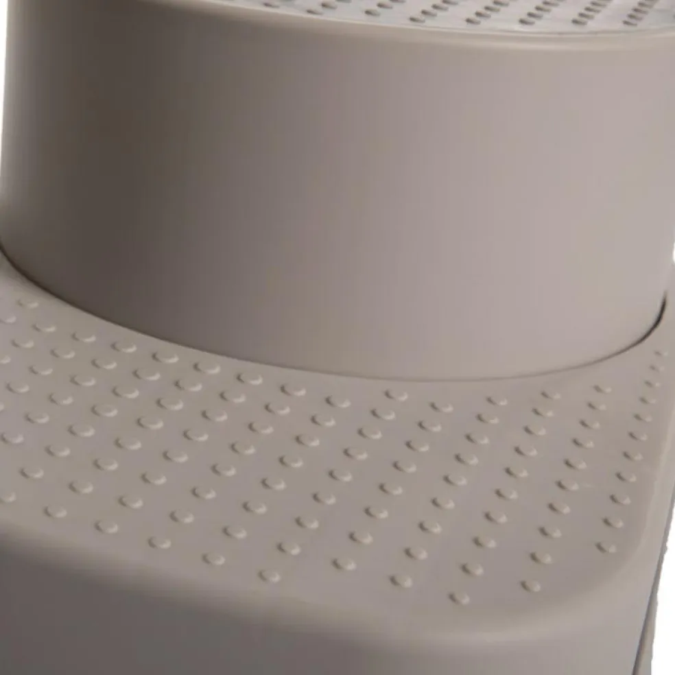 Double marche pied gris